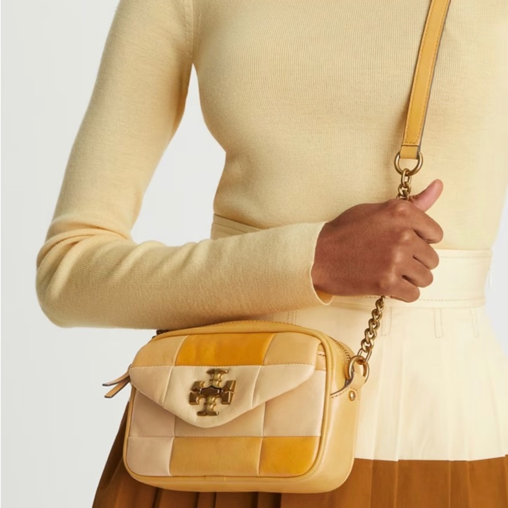 Tory Burch Crossbody Chevron Patchwork - image 3